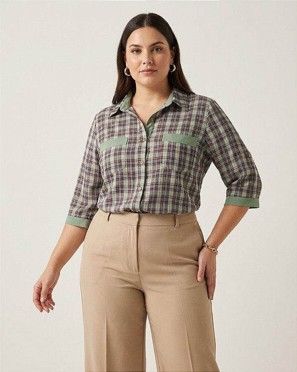 Camisa Xadrez- Ref 52.20