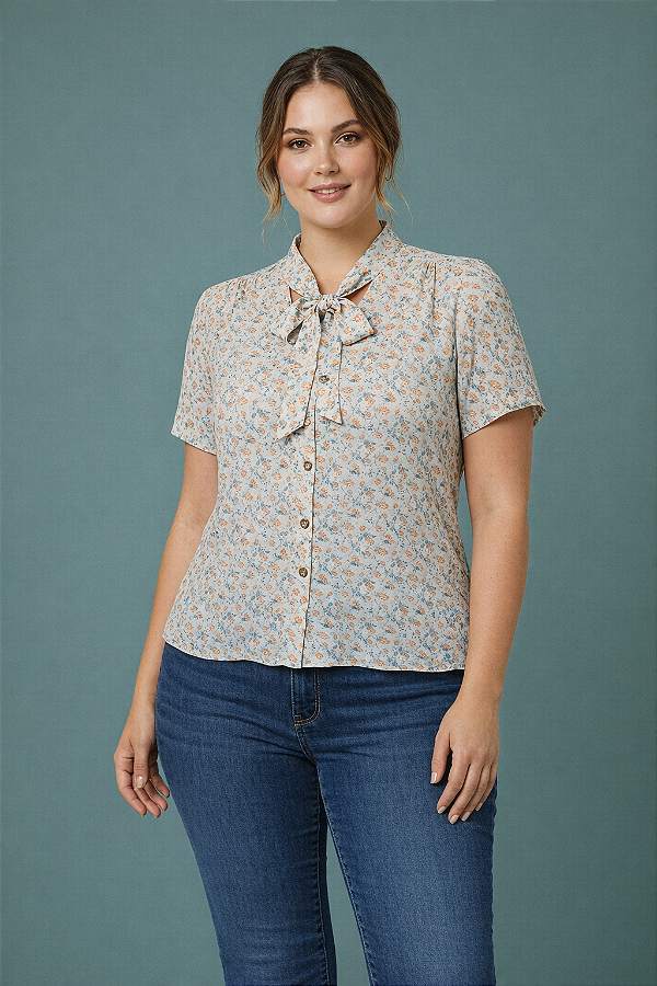 Camisa Feminina - Ref 54.66