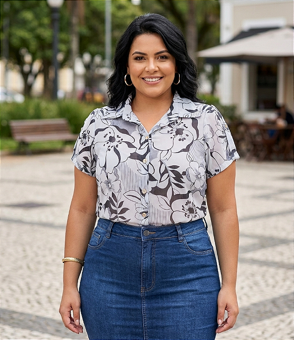 Camisa Feminina - Ref 52.35