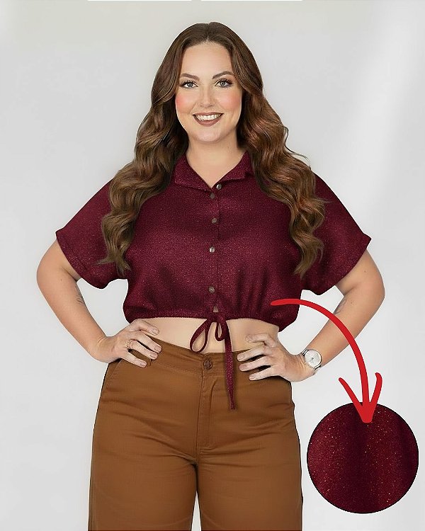 Camisa de Air Flow com Brilho - Ref 72.208
