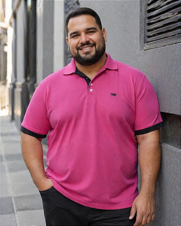 Camiseta Masculina Pólo de Malha Piquet PV - Ref 35.10