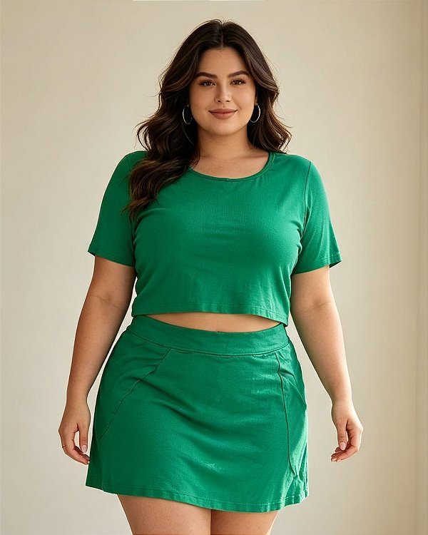 Conjunto Feminino De Viscocrepe Ref 74.704