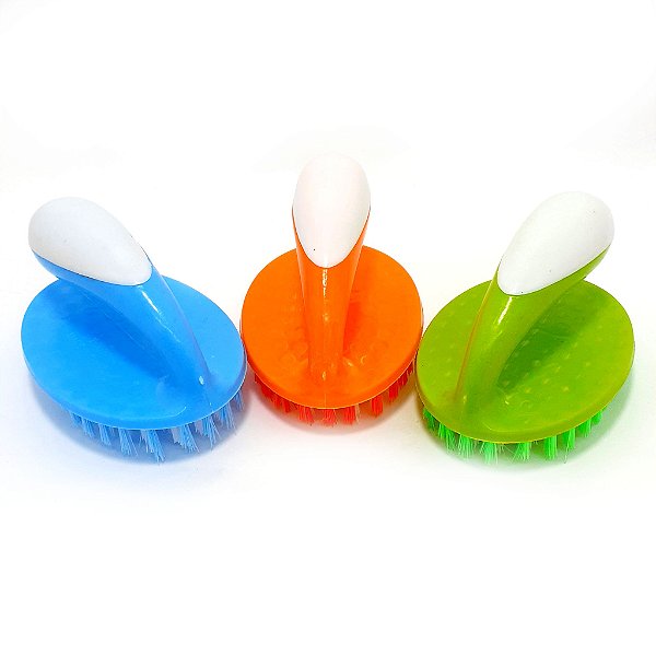 Escova Para Lavar Roupas De Plástico - Colorido