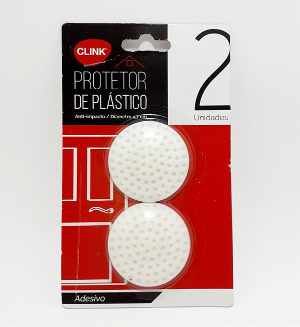Protetores De Plástico Redondo Com 2 Unid - Clink
