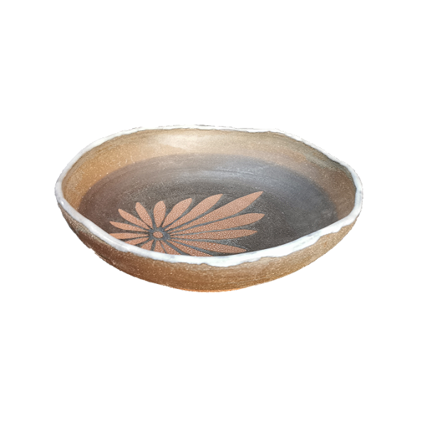 TIGELA D27 CRISANTEMO MARROM