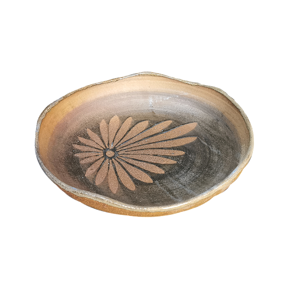 TIGELA D30 CRISANTEMO MARROM