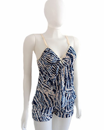 Short Doll Liganete Azul