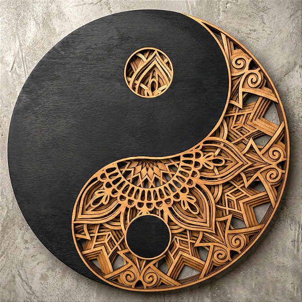 Mandala Ying Yang