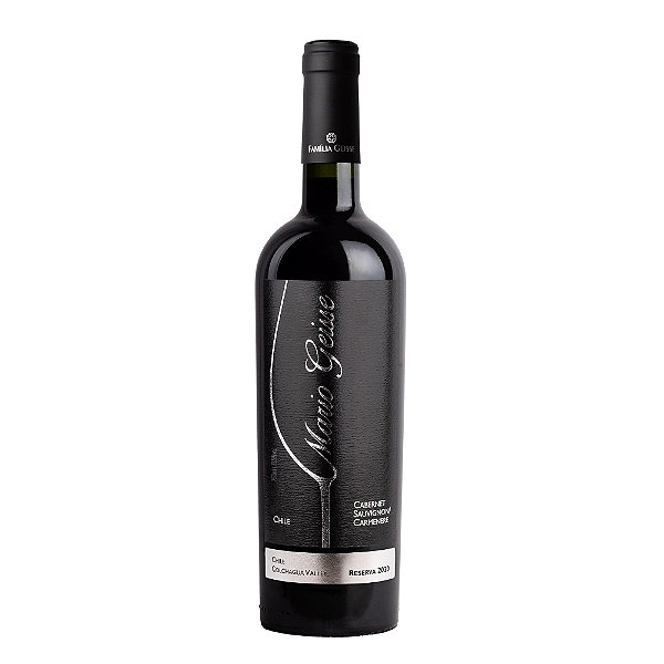 Mario Geisse Reserva - vinho tinto -  Corte (Cabernet Sauvignon / Carménère)