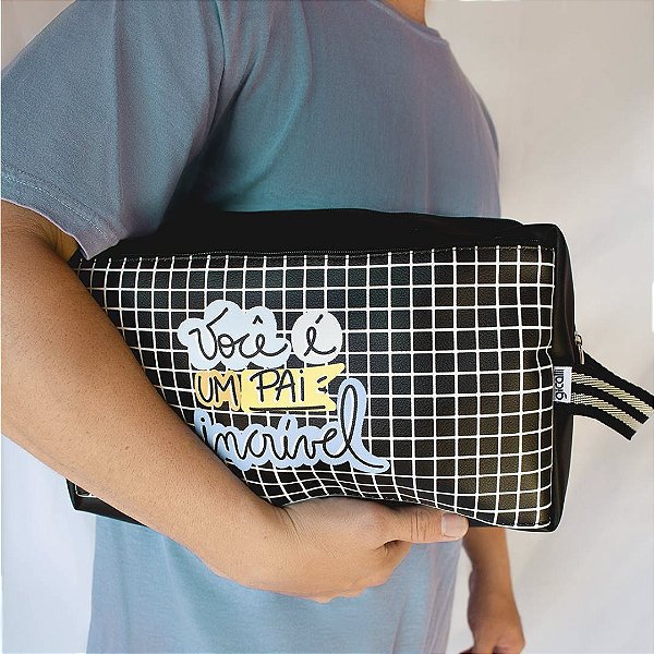 Porta Chuteira Couro Dia dos Pais