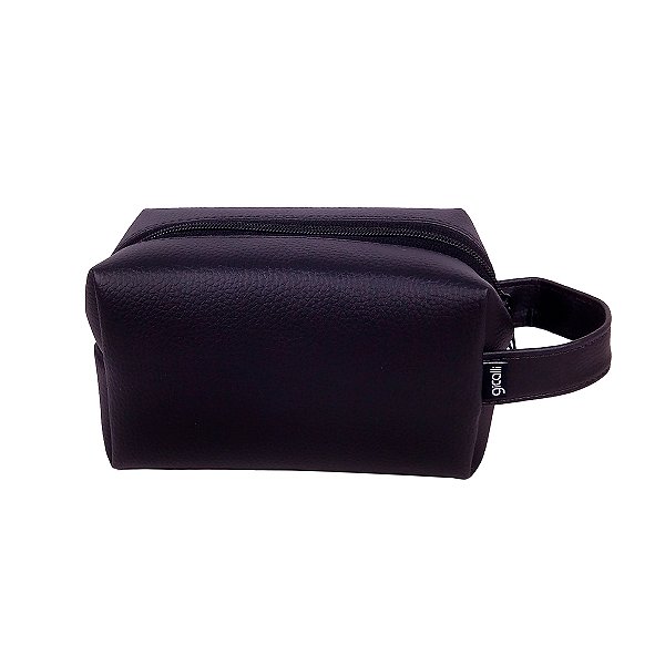 Necessaire Básica Retangular Preta P