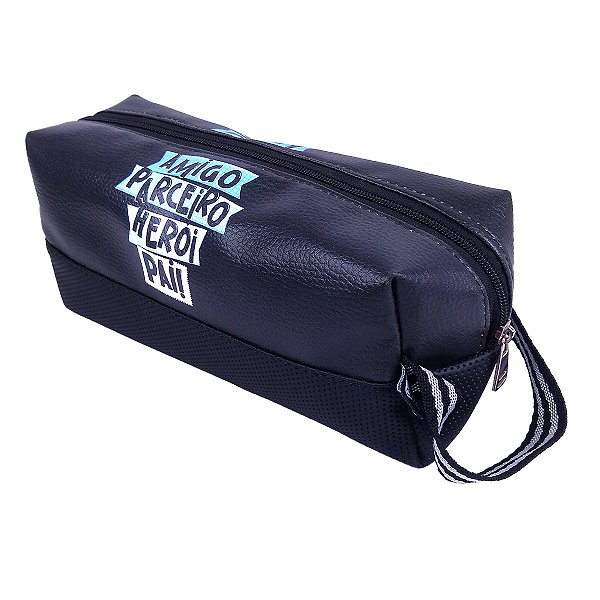 Necessaire Dia dos Pais Amigo Parceiro Herói Grande