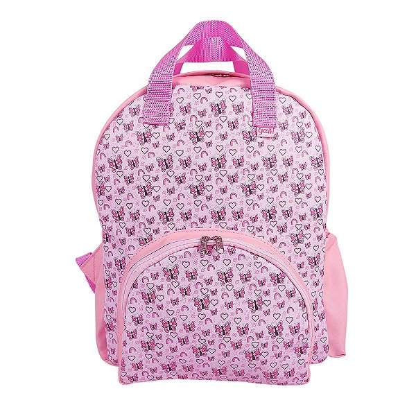 Mochila Feminina Borboleta Rosa M