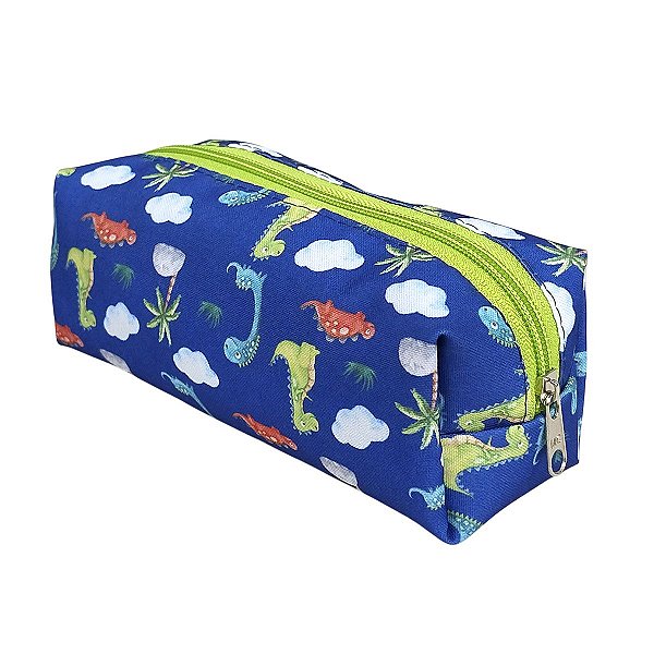 Estojo Escolar Simples G Dinossauro