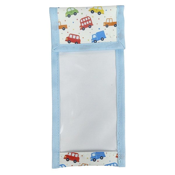 Porta Escova e Pasta Carrinhos Bege