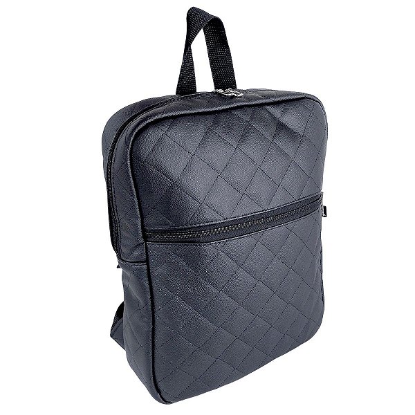 Mochila M Executivo Matelassê Preta