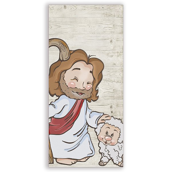 Faixa Lateral - Jesus - Sublimado 3D