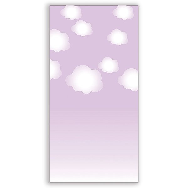 Faixa Lateral - Nuvens - Sublimado 3D