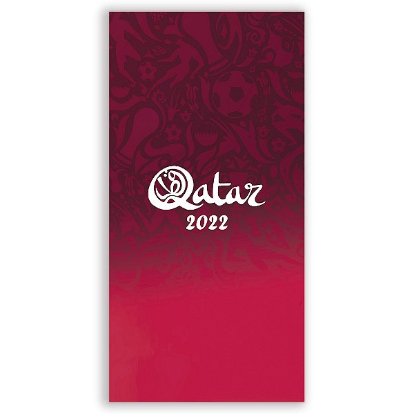 Faixa Lateral - Copa do Mundo Brasil Qatar - Sublimado 3D