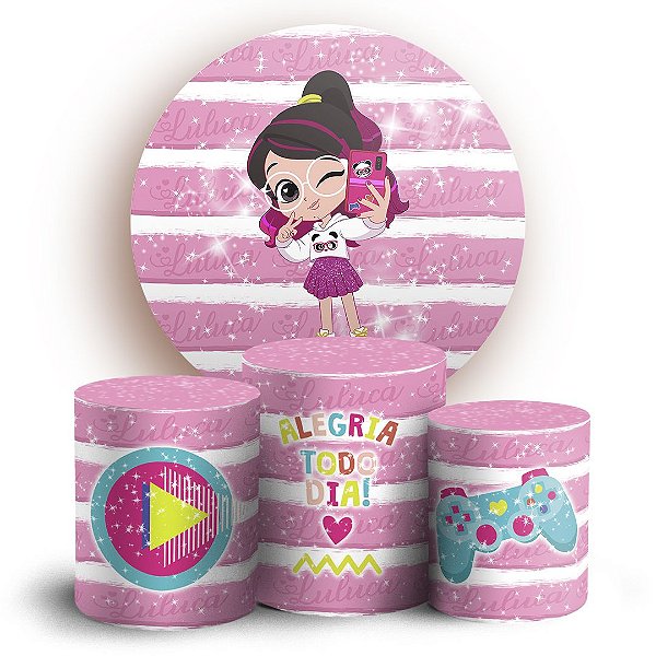 KIT Redondo e Trio - Luluca - Sublimado 3D