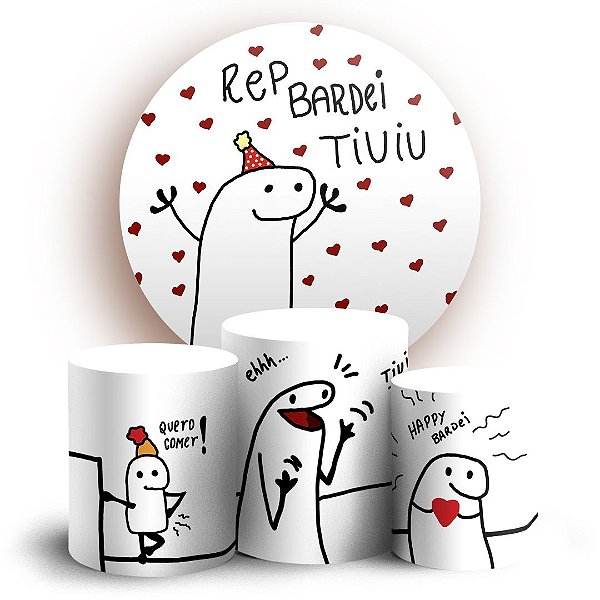 KIT Redondo e Trio - Flork - Sublimado 3D