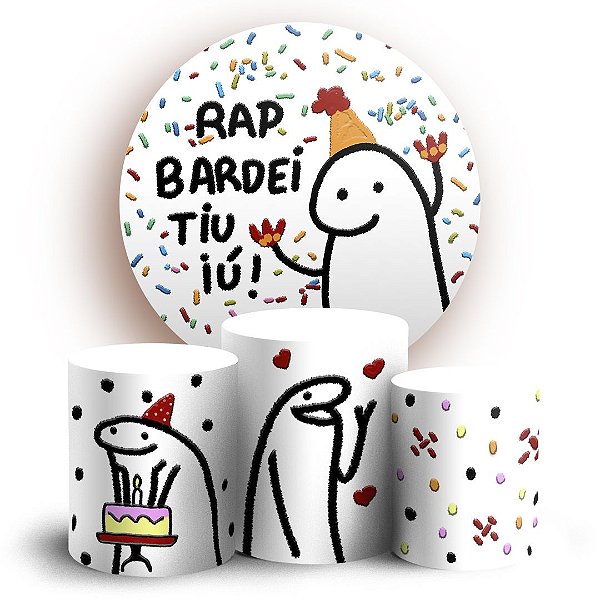 KIT Redondo e Trio - Flork - Sublimado 3D