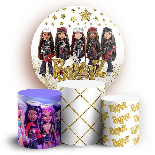 KIT Redondo e Trio - Bratz - Sublimado 3D