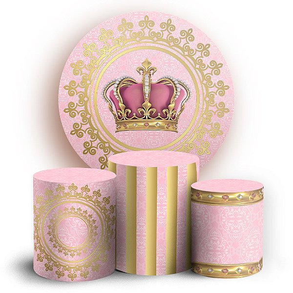 KIT Redondo e Trio - Coroa  - Sublimado 3D