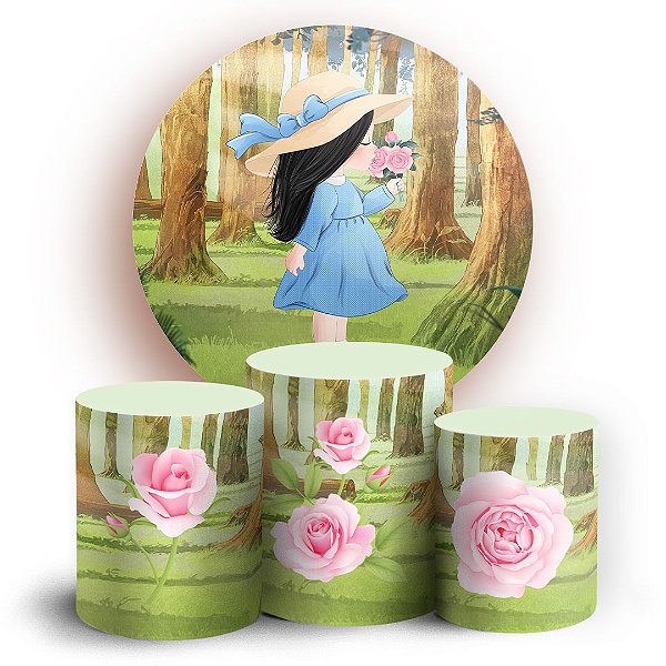 KIT Redondo e Trio - Boneca Vintage  - Sublimado 3D