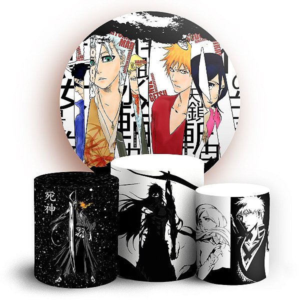 KIT Redondo e Trio - Bleach  - Sublimado 3D