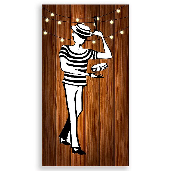 Faixa Lateral - Samba - Sublimado 3D