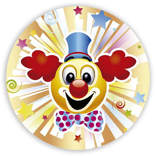 Painel Redondo - Circo - Sublimado 3D
