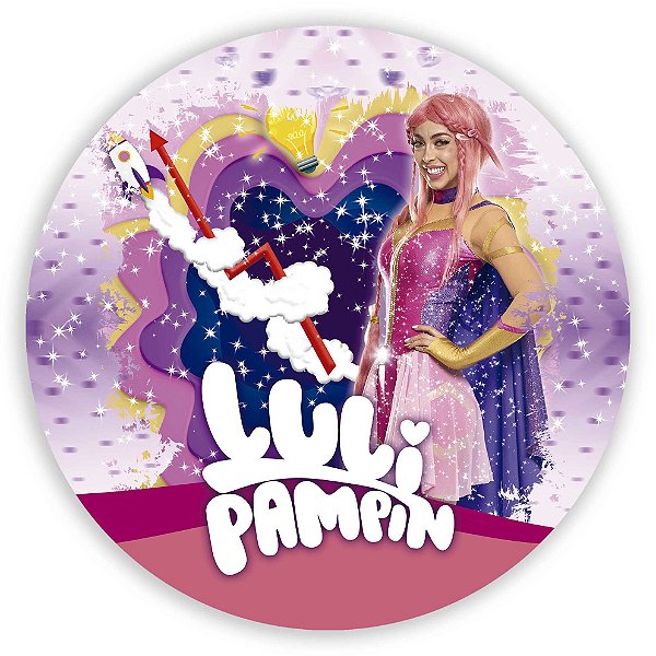 Painel Redondo - Luli Pampin - Sublimado 3D