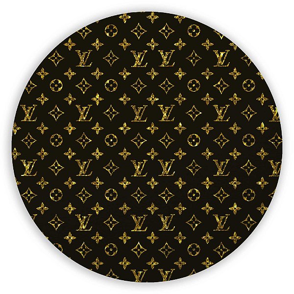 Painel Redondo - Louis Vuitton - Sublimado 3D