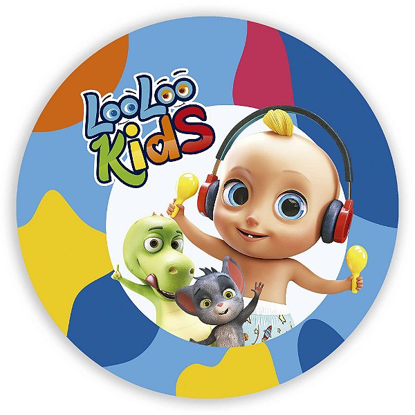 Painel Redondo - LooLooKids - Sublimado 3D