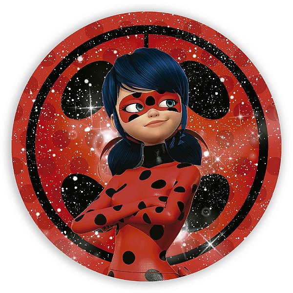 Painel Redondo - Ladybug - Sublimado 3D