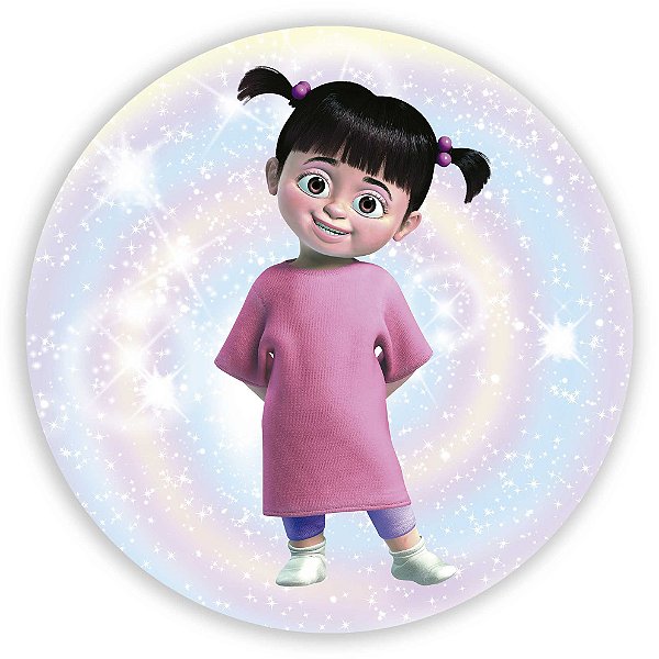 Painel Redondo - Boo - Sublimado 3D