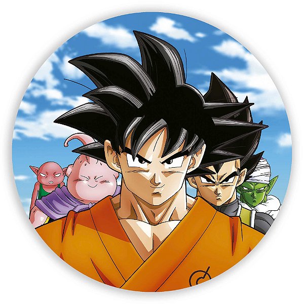 Painel Redondo - Dragon Ball - Sublimado 3D