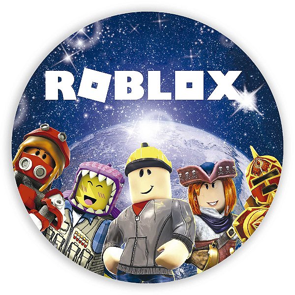 Painel Redondo - Roblox - Sublimado 3D