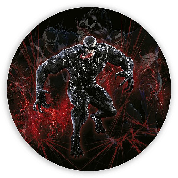 Painel Redondo - Venon - Sublimado 3D