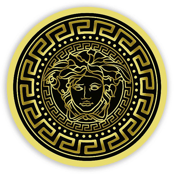 Painel Redondo - Versace - Sublimado 3D