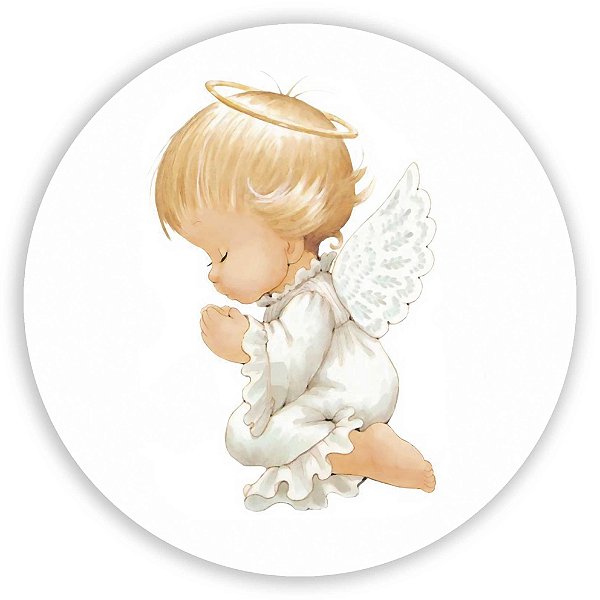 Painel Redondo - Anjo - Sublimado 3D