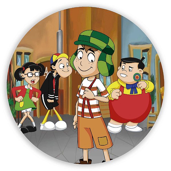 Painel Redondo - Chaves - Sublimado 3D