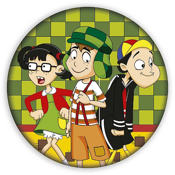 Painel Redondo - Chaves - Sublimado 3D