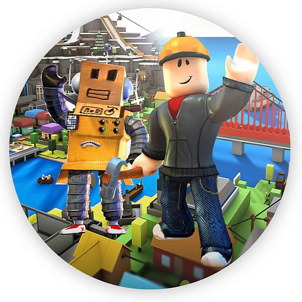Painel Redondo - Roblox - Sublimado 3D