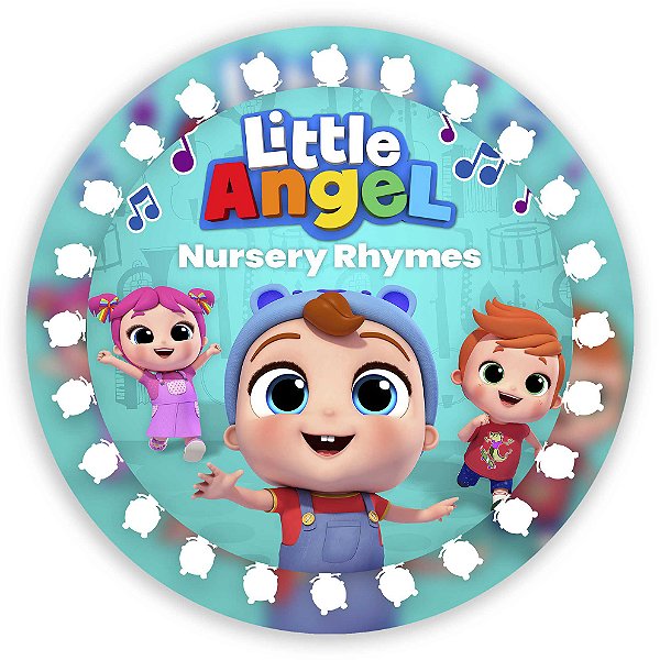 Painel Redondo - Little Angel - Sublimado 3D
