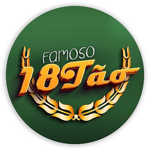 Painel Redondo - 18 Anos  - Sublimado 3D