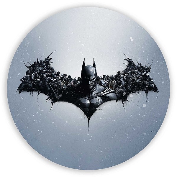 Painel Redondo - Batman  - Sublimado 3D