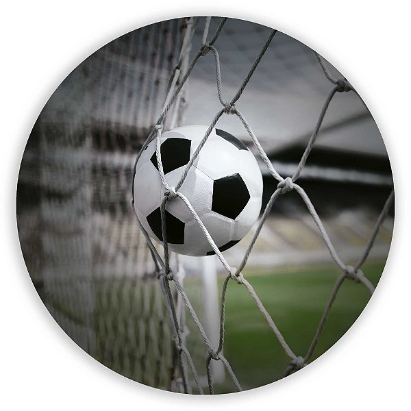 Painel Redondo - Futebol - Sublimado 3D