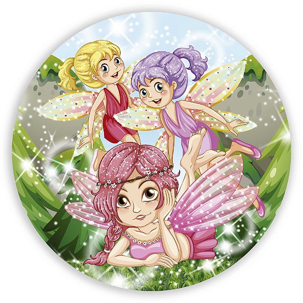 Mini Painel - Fada - Sublimado 3D